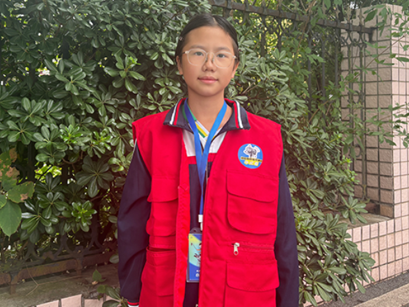 【衡阳县站】覃曼瑄：一支笔 一颗心 记录青春的光