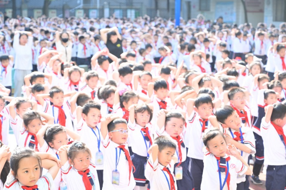 【石鼓区站】都司教育集团：跟着音乐跳起来 学子舞出校园活力