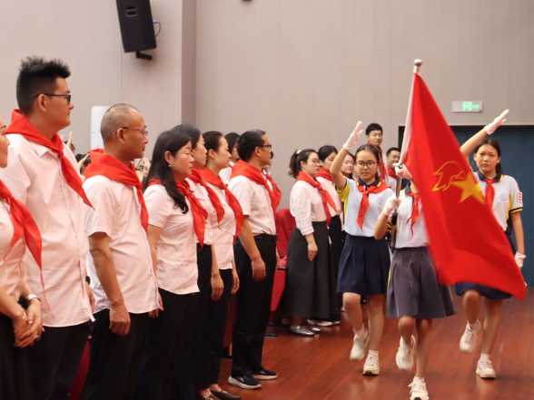 【鼎城区站】红云学校：入队仪式点亮少年成长之路