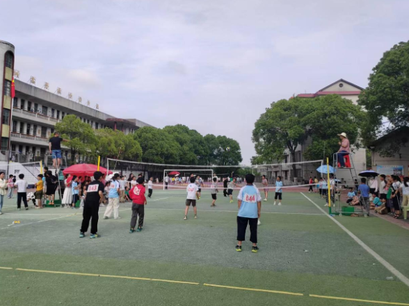 【衡阳县站】金兰镇中心小学：校园快乐排球 尽显少年风采