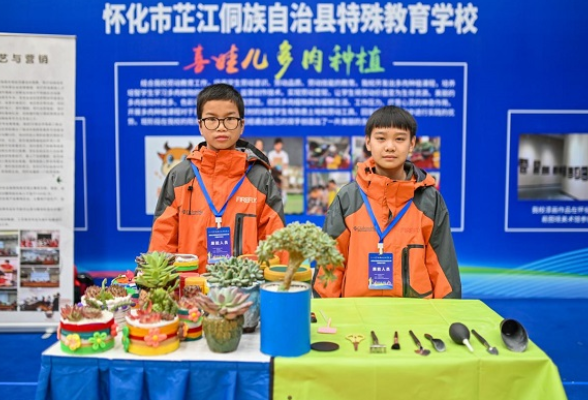 芷江特校：全部获奖！孩子们在湖南省首届职业技能大赛创佳绩