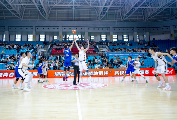长沙民政职院：湖南省第六届高职高专院校学生篮球比赛在校开幕