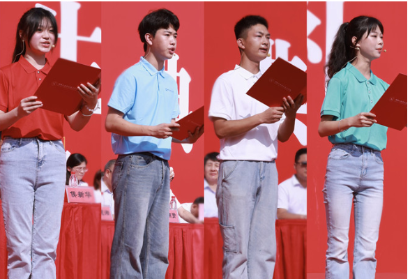 湖南工业职院：仪式感满满 按下2023级新生“开学键”