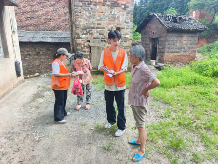 湖南工程职院：马克思主义学院“地灾调查宣讲服务团”赴桂阳县开展“三下乡”社会实践活动