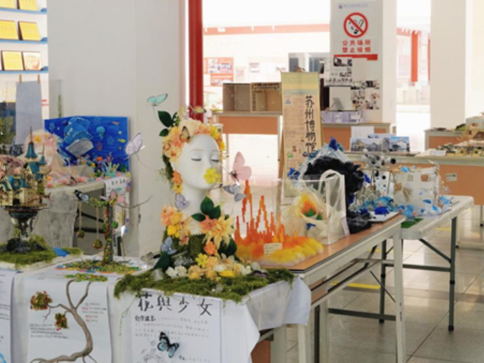 湖南工程职院：方寸藏匠心 工程设计学院作品展精彩开展