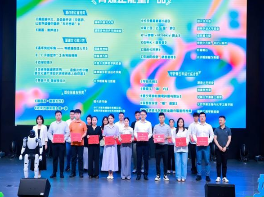 喜报！湖南机电职院作品亮相湖南省青媒正能量主题展示活动