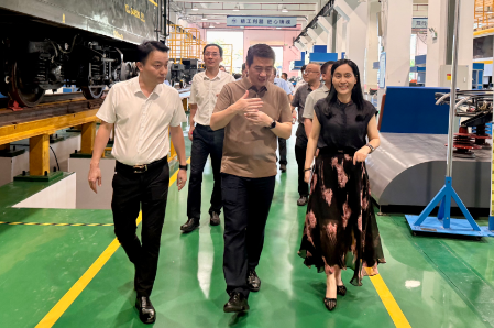 湖南铁道职院：广铁集团来校调研 助力青年职工成长成才