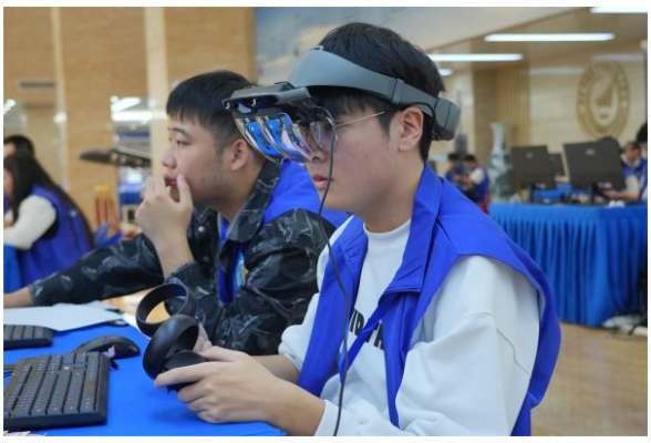 张家界航空职院：2023年湖南省工业和信息化技术技能大赛5G+虚拟现实开发应用赛项在学校举办