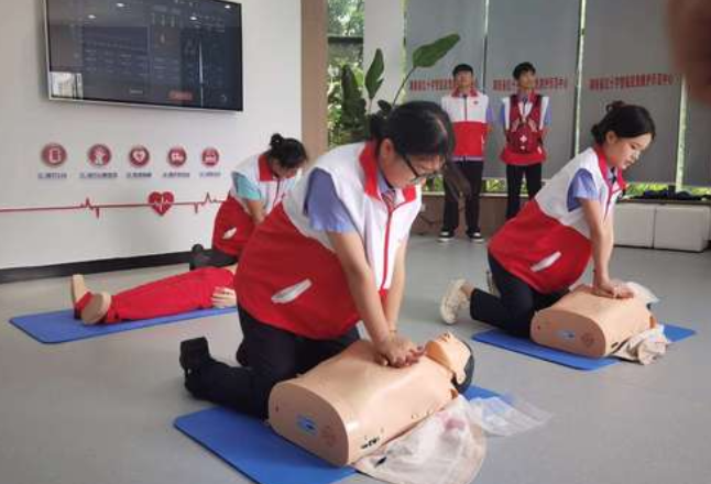 省红十字智能应急救护示范中心在湖南铁科职院建成