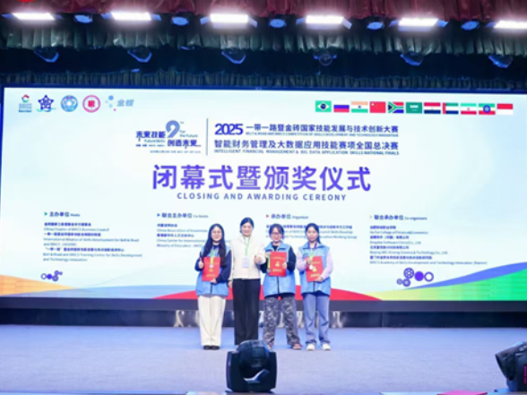 湖南铁道职院在2025一带一路暨金砖国家技能发展与技术创新大赛中斩获佳绩