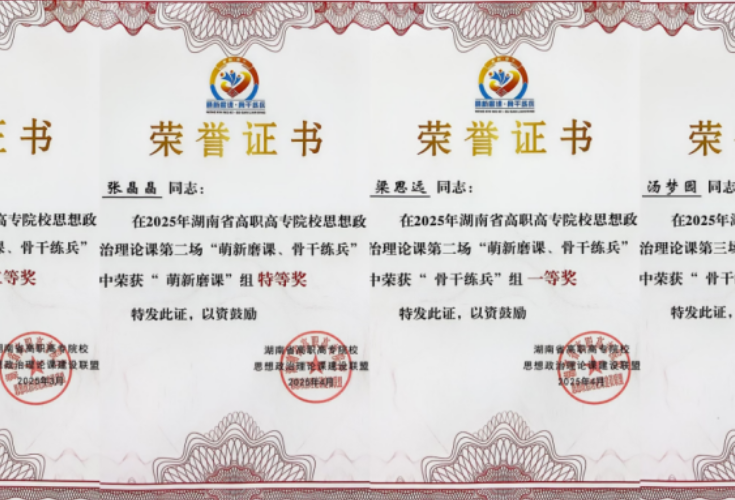 张家界航院在2025年全国高职高专院校思政课教学展示中获佳绩