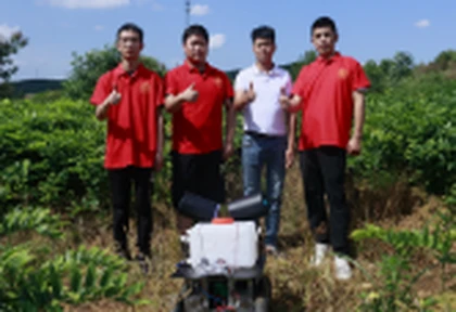 科技赋能田间地头！湖南有色金属职院学子研发“慧耕耘”智能化无人小车
