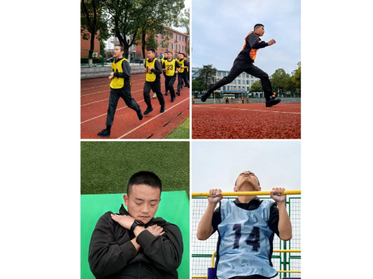 长沙航院2023级定向培养警士入营体能考核顺利完成