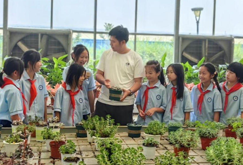  植物科普进校园  共筑科学教育新生态——湖南环境生物职院携手灵官庙小学开展科普实践活动 