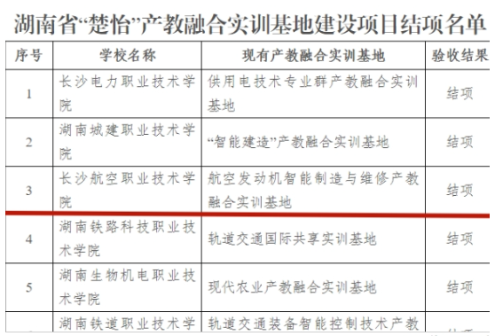 喜报！长沙航院三大项目通过验收“楚怡”行动成绩亮眼