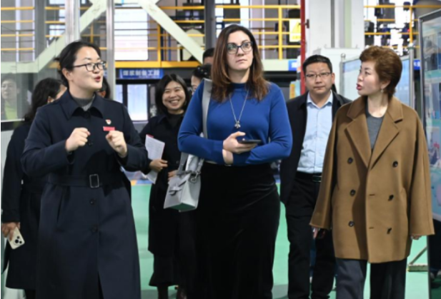 俄罗斯远东联邦大学一行到湖南化工职院进行访问交流