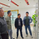 江华职业中专学校赴美漫智能科技开展校企合作调研