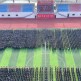 迷彩青春砺锋芒 淬火逐梦启新程——湖南化工职业技术大学2026级新生军训正式开训