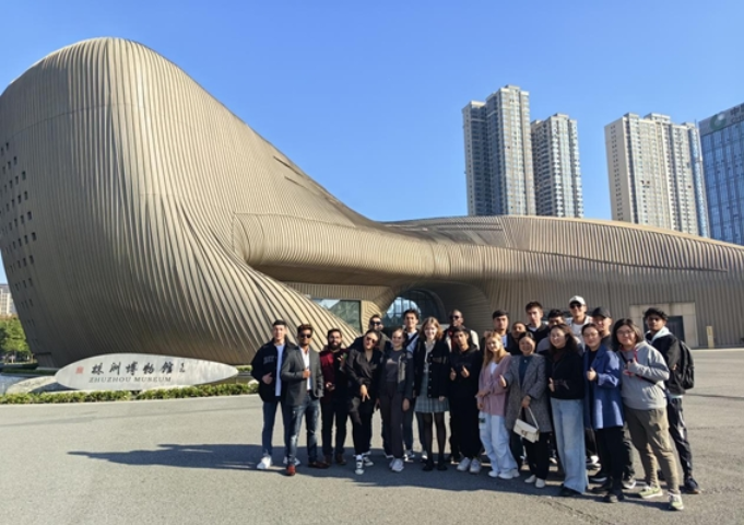 湖南化工职院：留学生前往株洲博物馆开展研学活动
