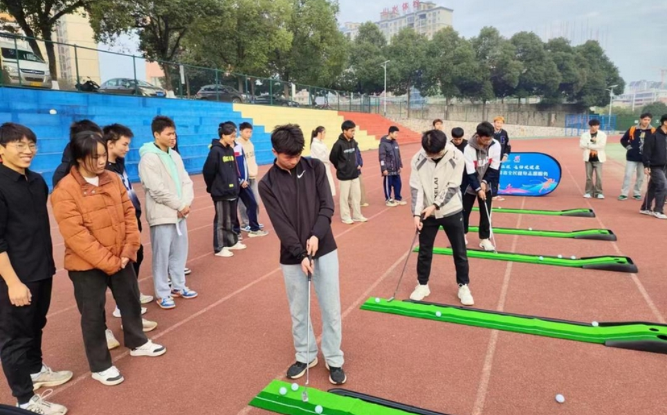 湖南体育职院：全民健身志愿者团队在行动