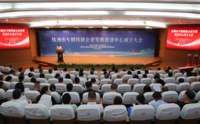 湖南铁路科技职院：株洲市专精特新企业发展促进中心成立