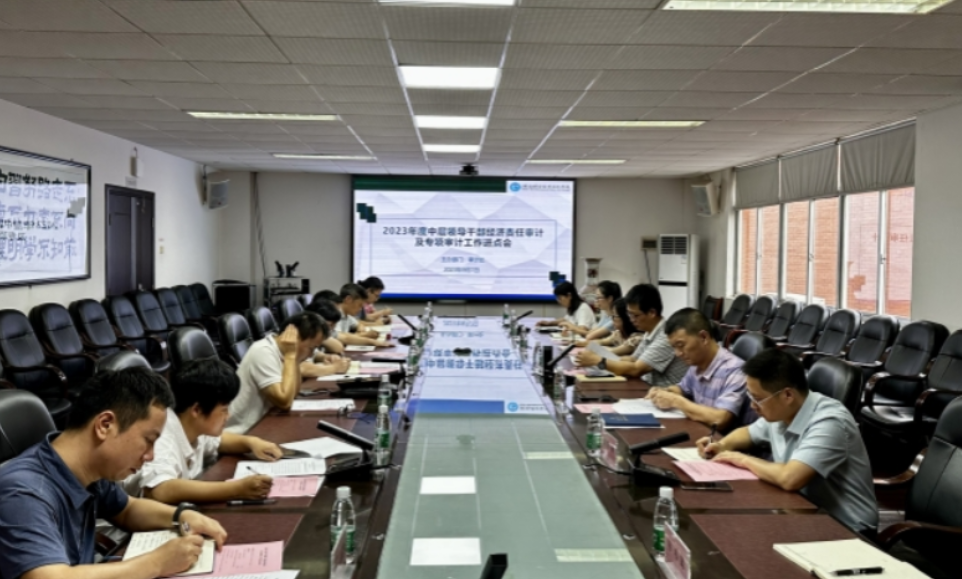 湖南机电职院：召开2023年度中层领导干部经济责任审计及专项审计工作进点会
