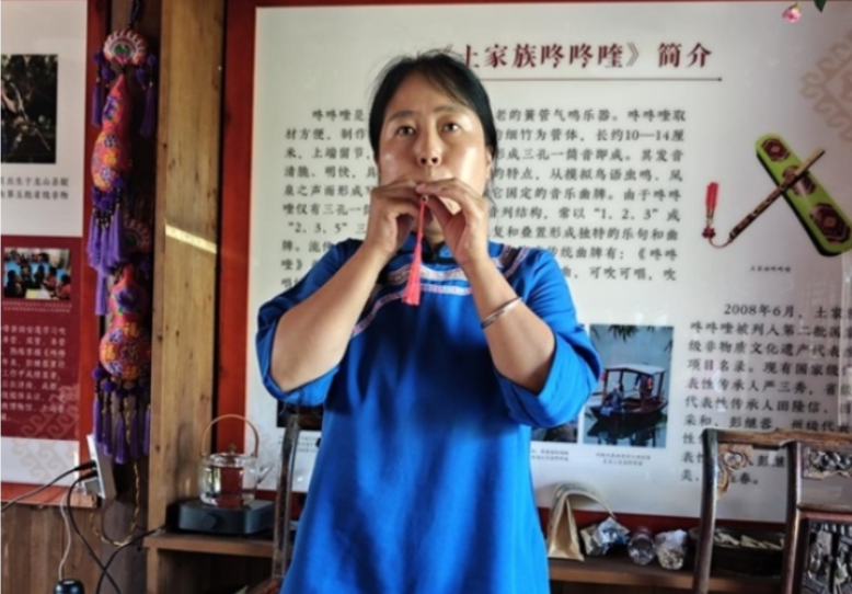 湖南工程职院“经纬新织”龙山非遗活化“三下乡”实践团队助力乡村振兴