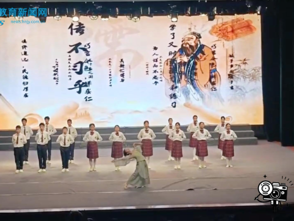 【资兴站】鲤鱼江中学开展“国学礼仪记心中”大型公益活动（小记者 宋文欢 指导教师 胡蓉）