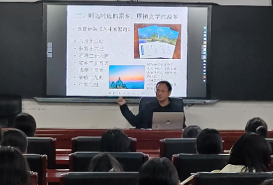 通道：文学讲座进校园，照亮学生文学路