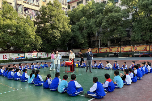 【耒阳站】实验小学金杯塘分校：击鼓传花，玩转数学