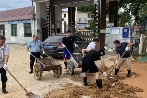 抗击“格美”，州门司镇教师筑起后方“大本营”