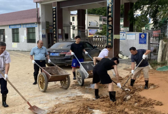 抗击“格美”，州门司镇教师筑起后方“大本营”