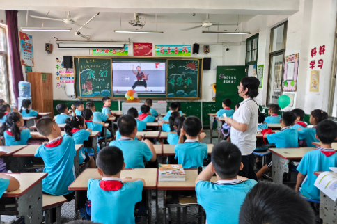 【耒阳站】实验小学金杯塘分校：用好奥运“活教材”， 讲好“开学第一课”