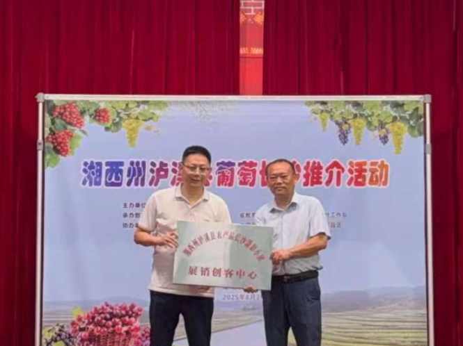 葡萄托起泸溪梦 省会长沙展风采