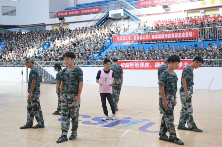 长沙医学院：一堂特殊的“体育课”