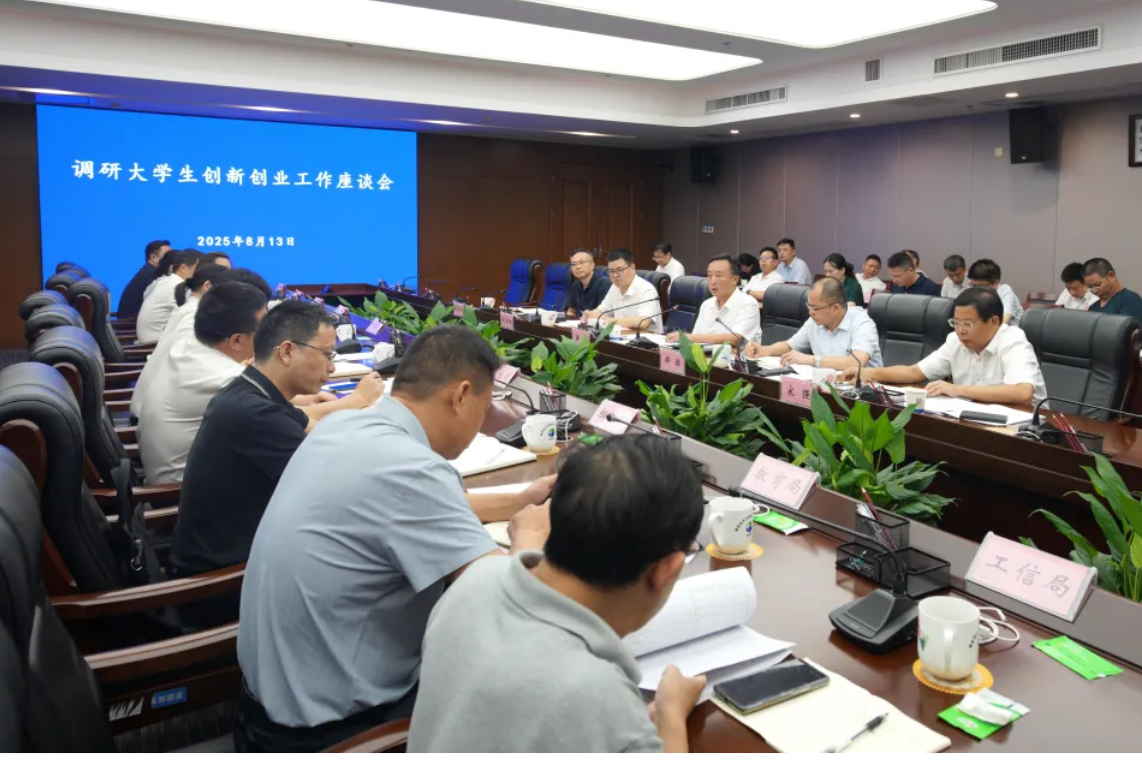 宁乡市委副书记、市长黄滔调研大学生创新创业工作