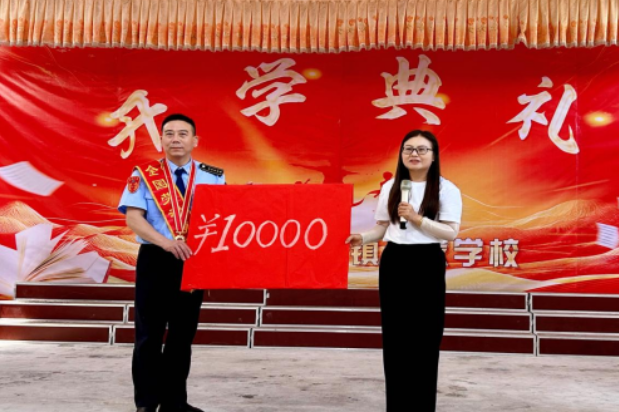 会同县肖家学校：劳模进校园带来一堂特别的“成长课”