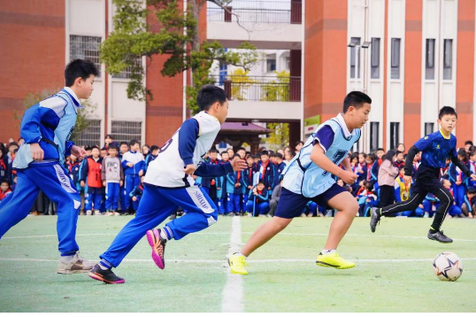 绿茵逐梦，南县实验学校第三届 “启航杯” 校园足球联赛开幕