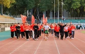 湖南农业大学举办“健体修业·校长喊我来跑步”活动