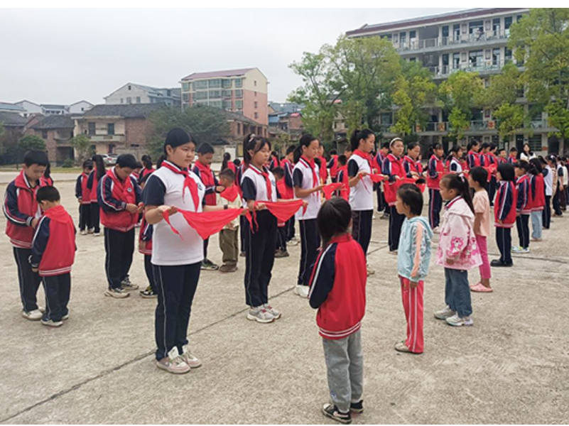 【衡阳县站】渣江镇中心小学：强国复兴有我，争当新时代好少年