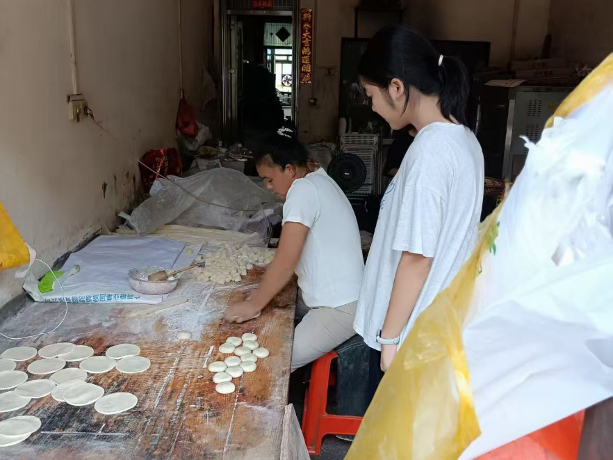我是小小家乡推荐官【衡南站】 老街桂花花开花谢，茅市烧饼香香如故