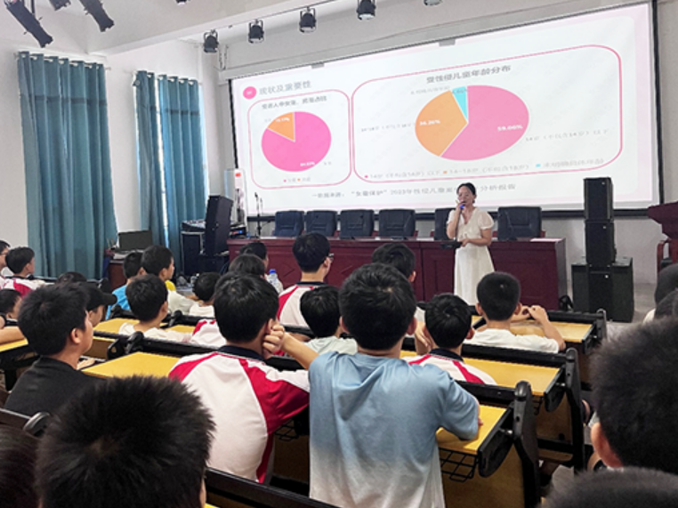 【衡阳县站】台源镇芙蓉学校：筑牢青春防线，守护纯真笑颜