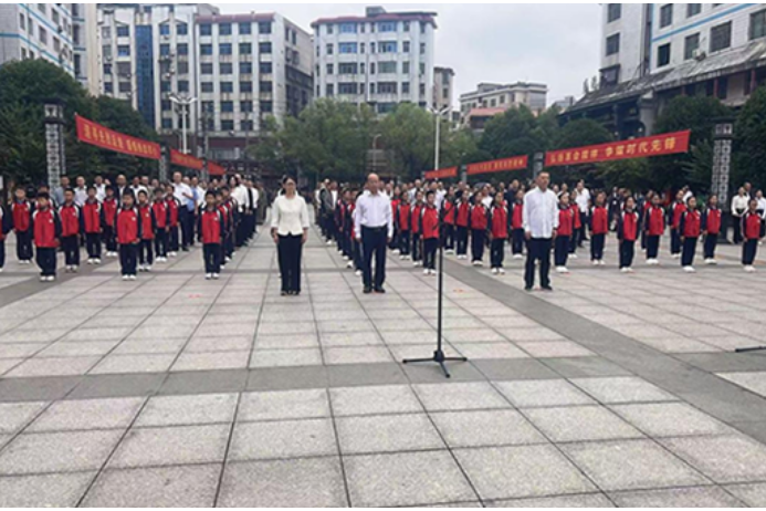 【衡阳县站】杨柳学校：传承红色基因，争做时代新人