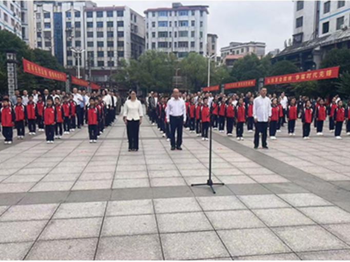 【衡阳县站】杨柳学校：传承红色基因，争做时代新人