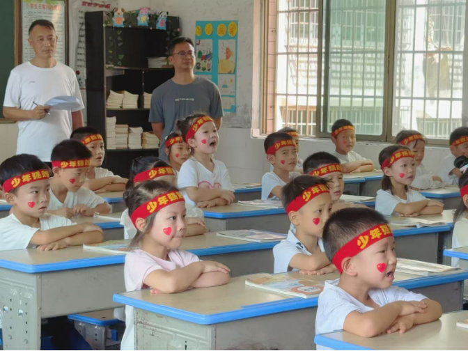 【耒阳站】五里牌小学：一年级课堂常规评比 聚焦习惯养成教育