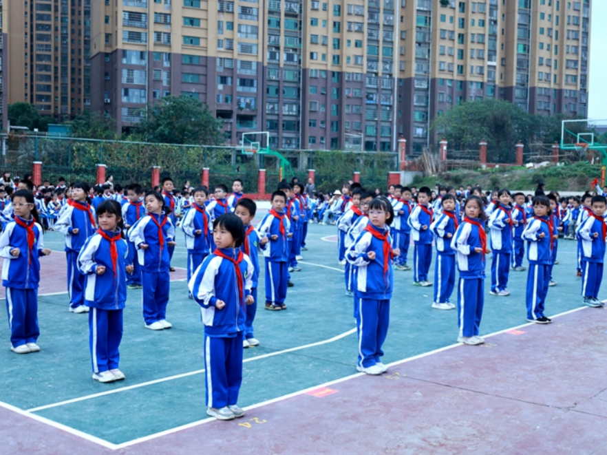 邵东市城区第六完全小学：以校园武术操比赛践行“五育融合”