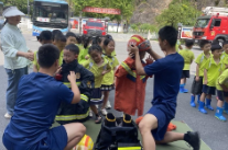 保靖县教育幼儿园：孩子们走进“消防大课堂”