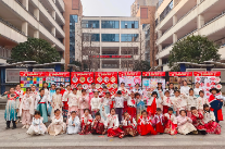 常德市武陵区莲花池小学：中华民族一家亲 童心欢腾庆元旦