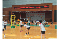赛场即舞台 益阳市资阳区中小学“三大球”排球联赛精彩启幕