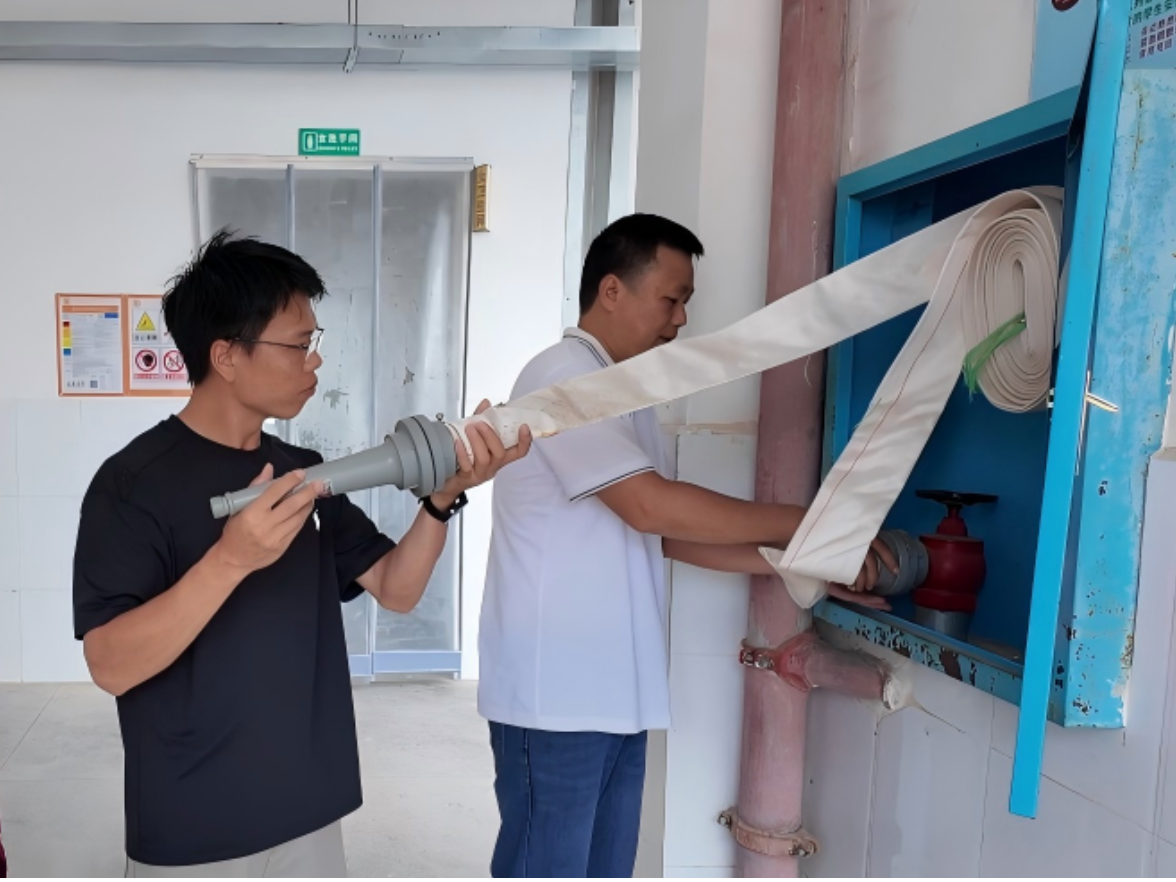 江华：全域排查消防隐患 筑牢校园平安防线